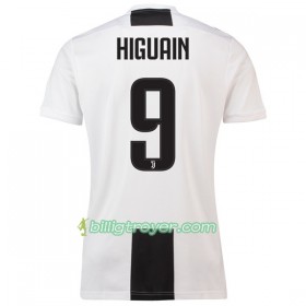 Billige Fotballdrakter Juventus Higuain 9 Hjemmedraktsett 2018/19 Kortermet